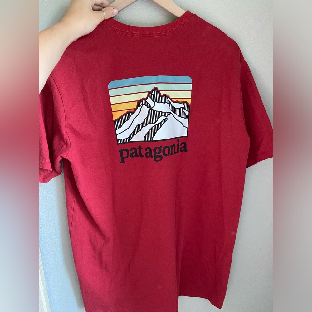 Patagonia Red Tshirt
